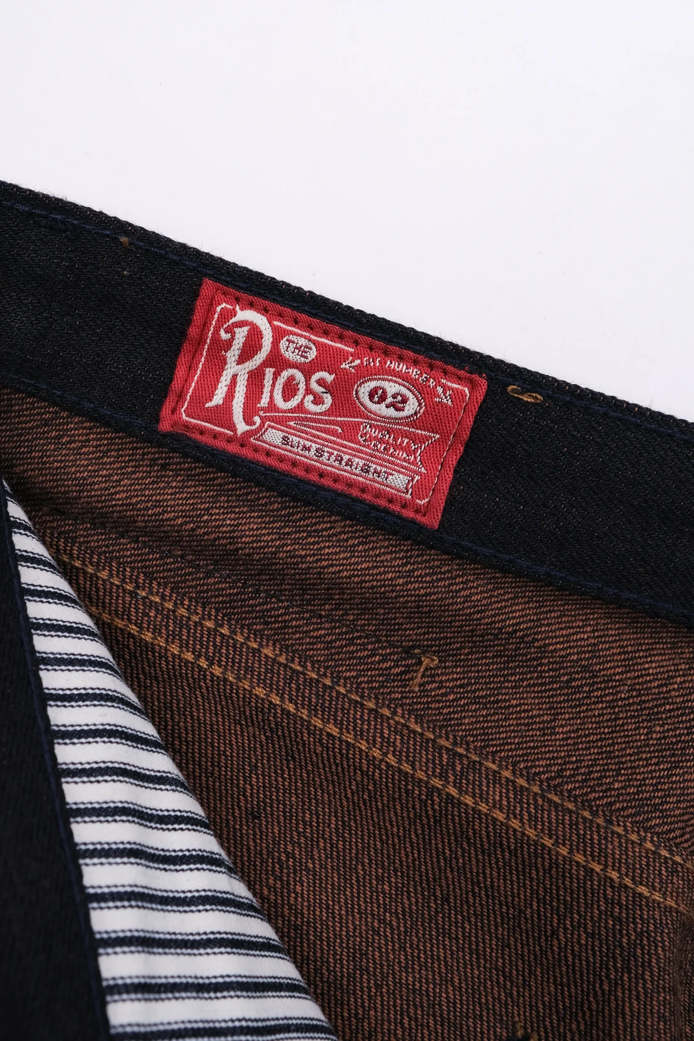 Rios <span>16 Ounce Indigo Brown Denim</span> - Image 7