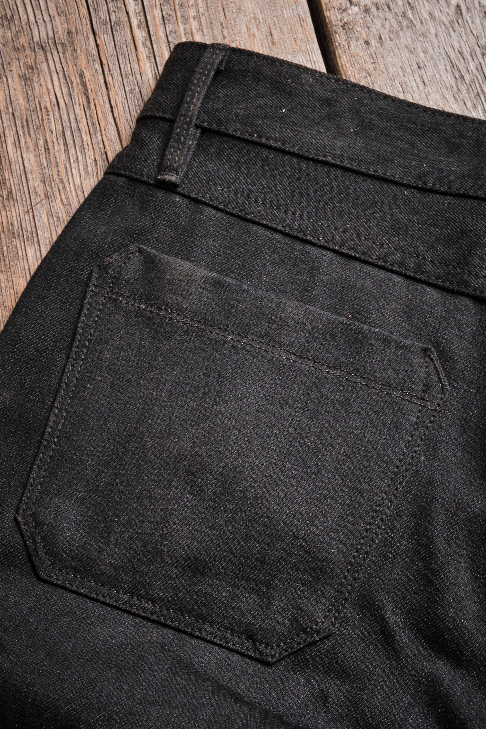 Rios <span>Raw 14.25 oz Black Grey Japanese Denim</span> - Image 13