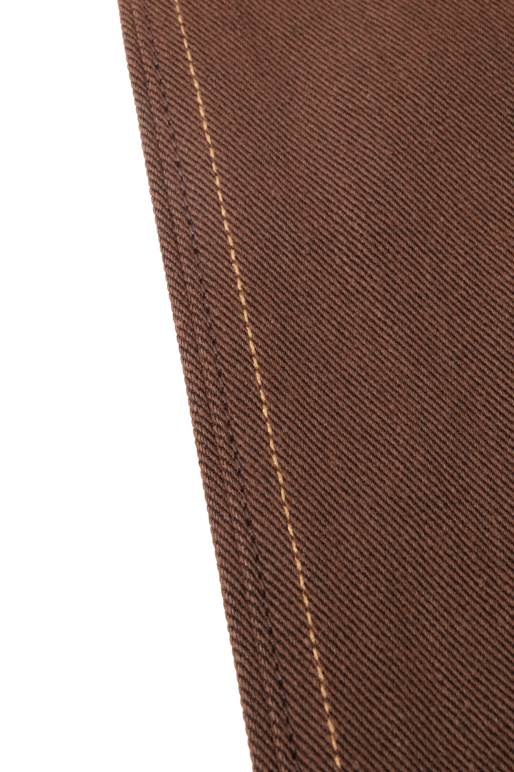 Rios 15 Ounce Dark Brown Denim - Image 10