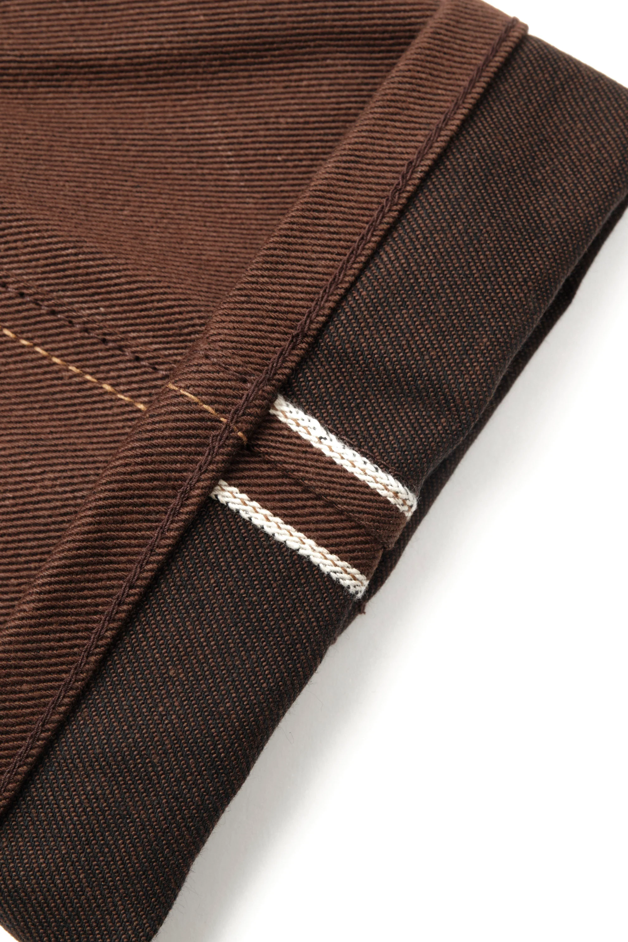 Rios 15 Ounce Dark Brown Denim - Image 11