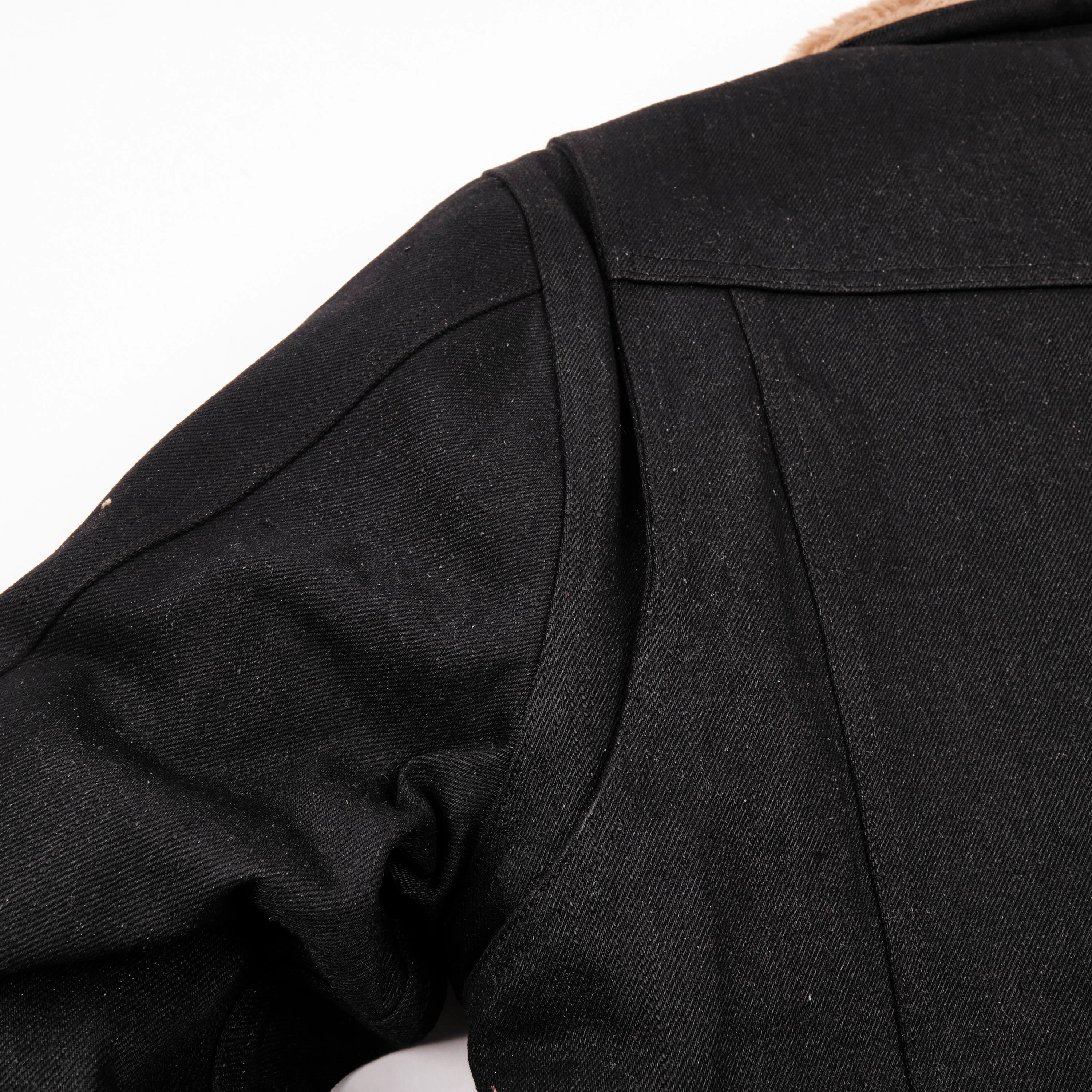 RJ-2 Denim 17 Ounce Black Denim - Image 16