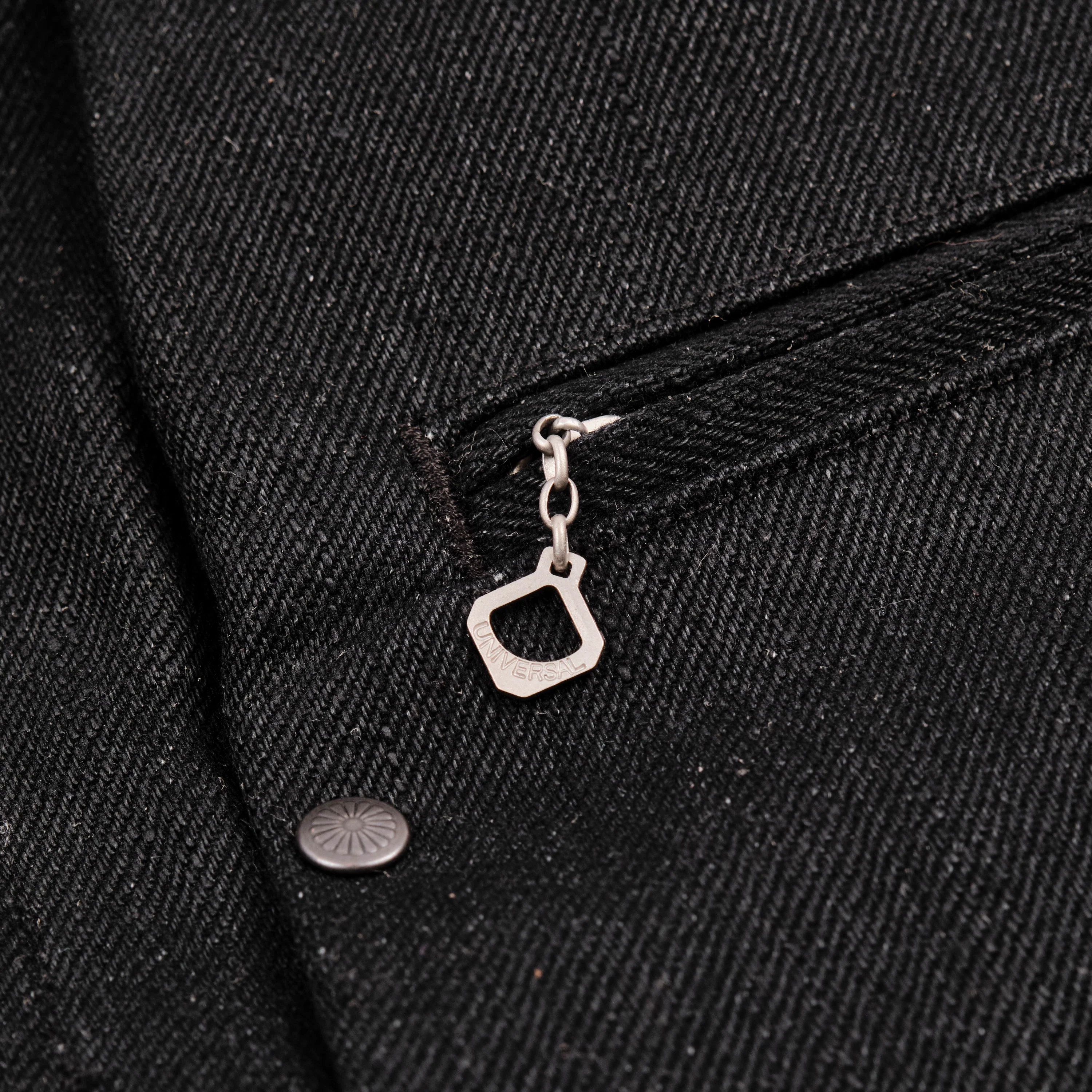 RJ-2 Denim 17 Ounce Black Denim - Image 9