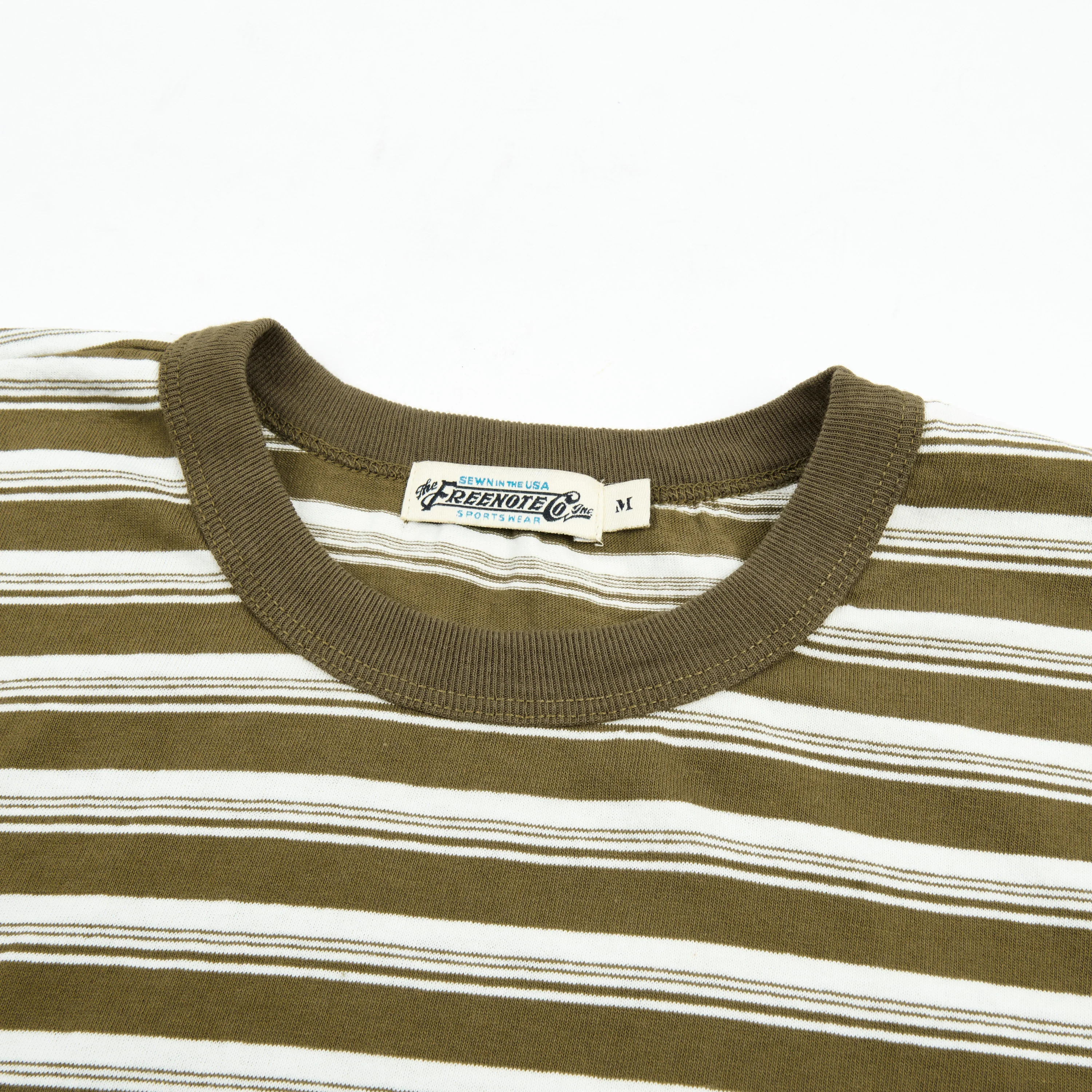 Speed Tee Olive Stripe - Image 3