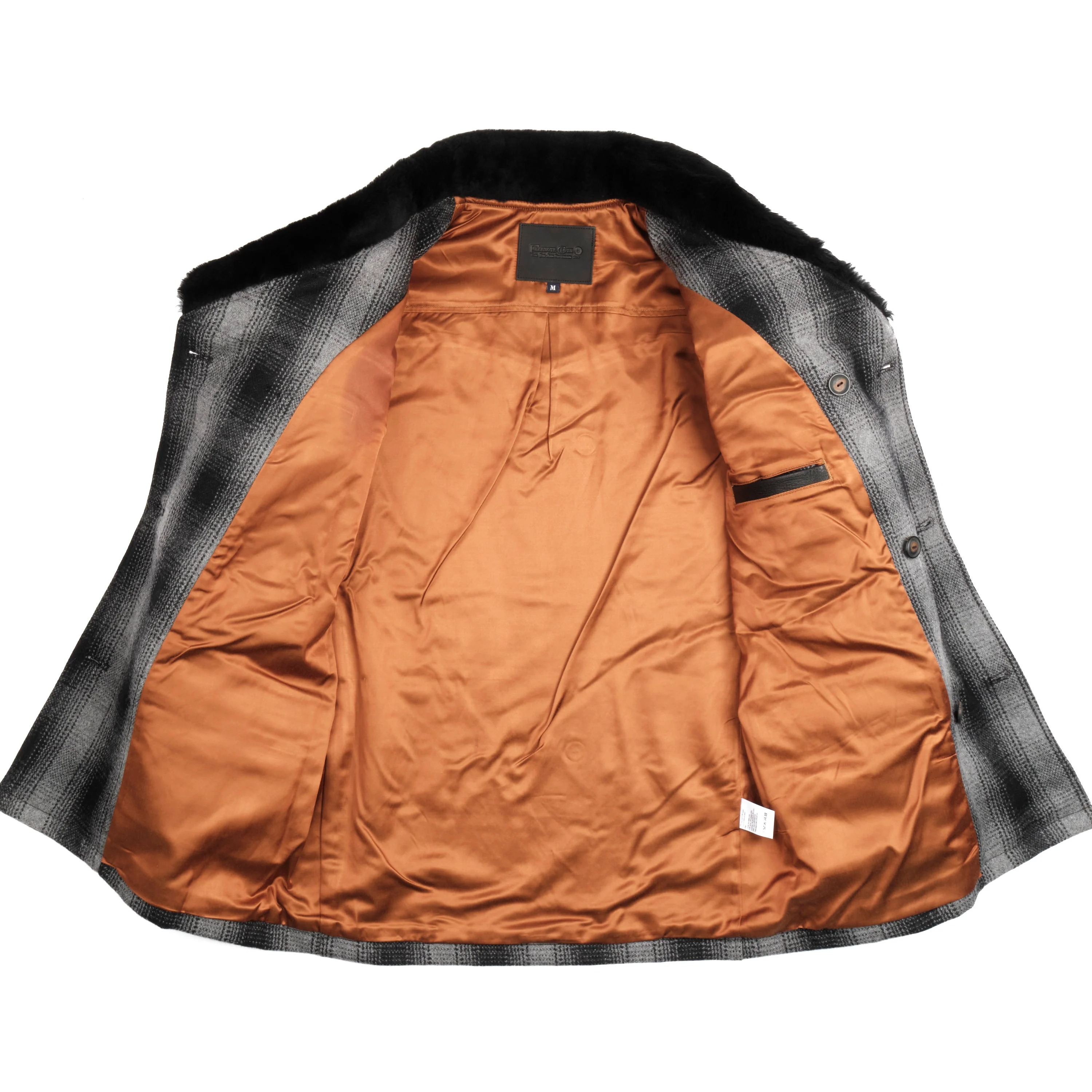 Tollgate Wool Charcoal Plaid - Image 3