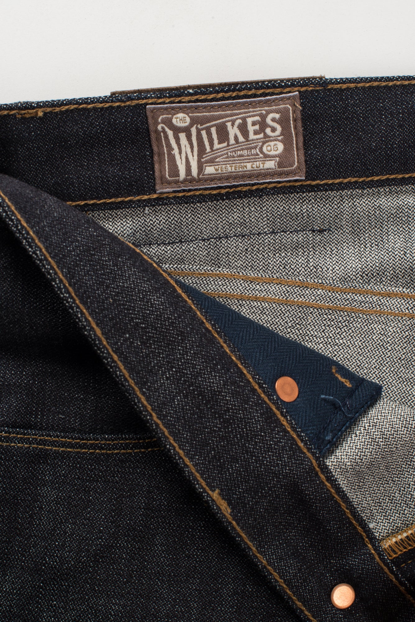 Wilkes Western <span> 14.25  ounce Broken Twill Japanese Denim</span> - Image 12
