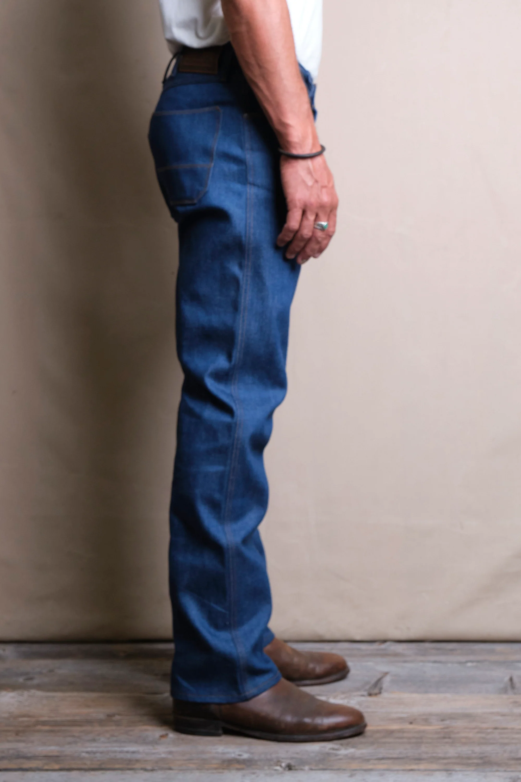 Wilkes Western <span>12 Ounce Vintage Blue Denim </span> - Image 4