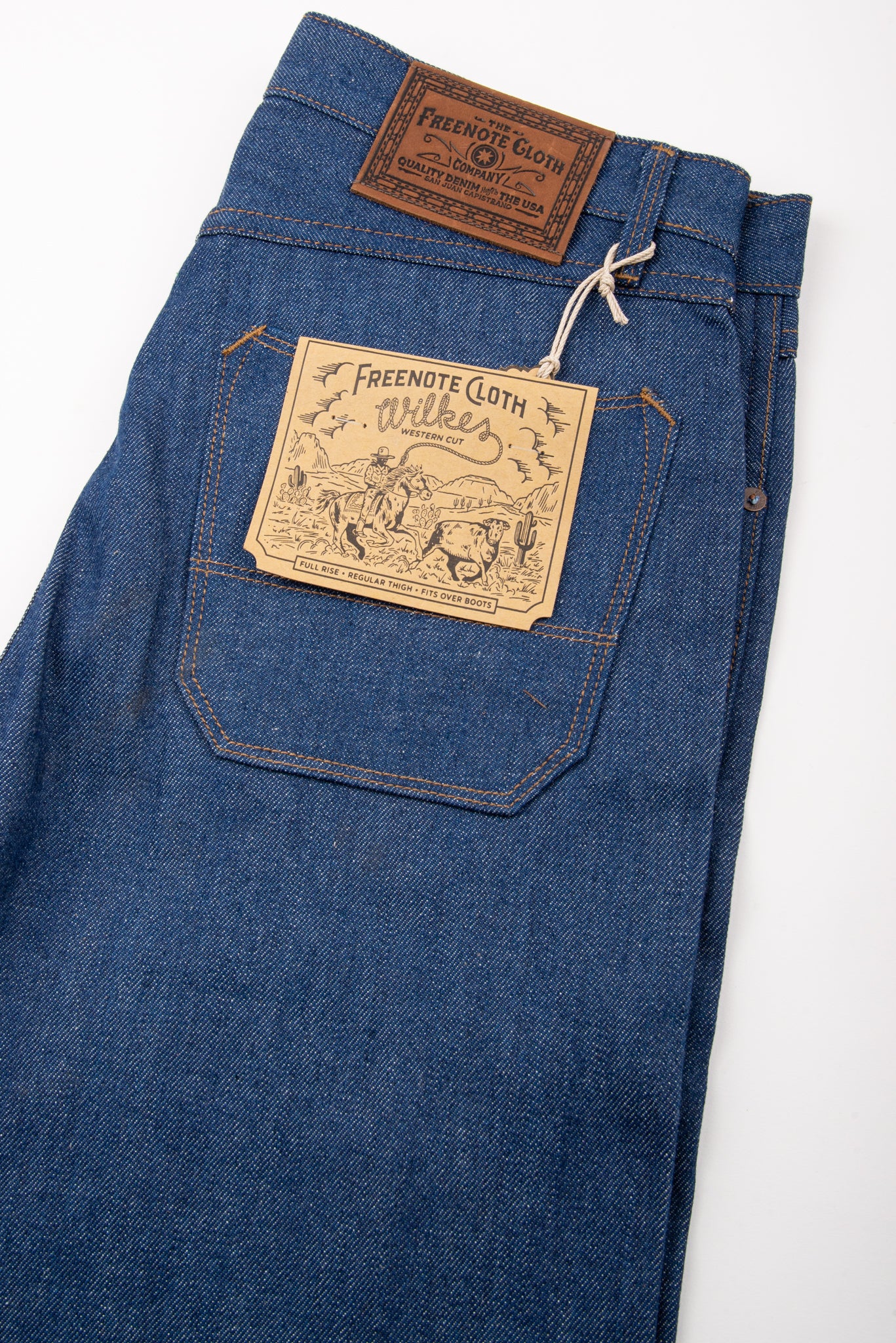 Wilkes Western <span>12 Ounce Vintage Blue Denim </span> - Image 6