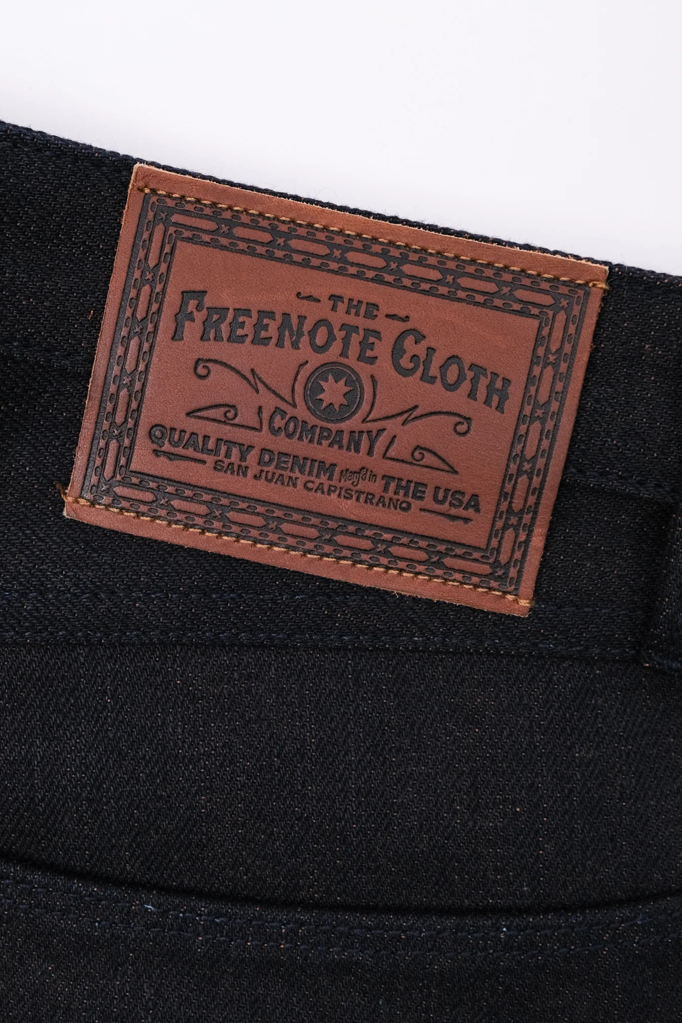 Wilkes Western <span>16 Ounce Indigo Brown Denim </span> - Image 6