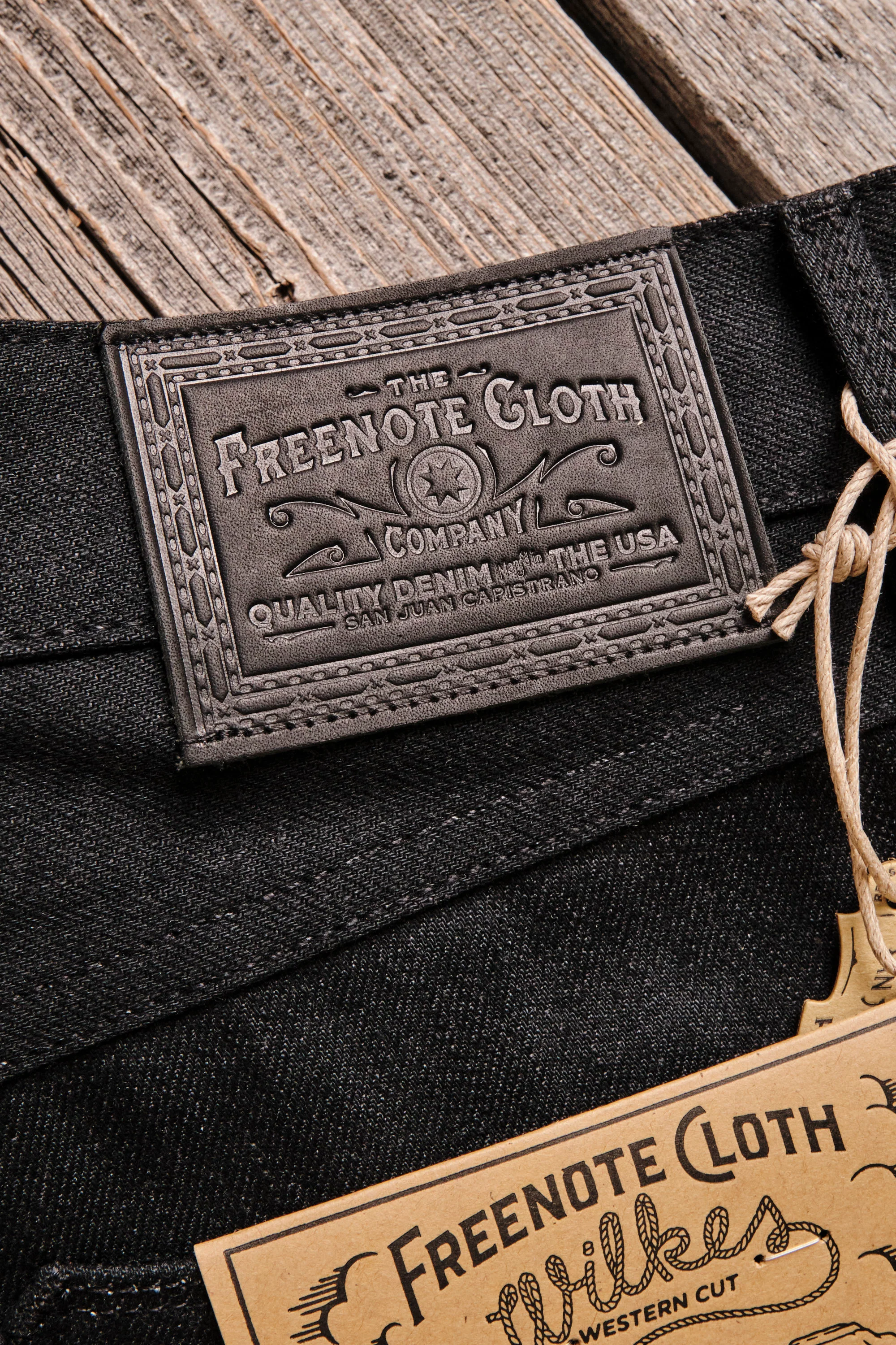 Wilkes Western <span>raw 14.25 Ounce Black Grey </span> - Image 12