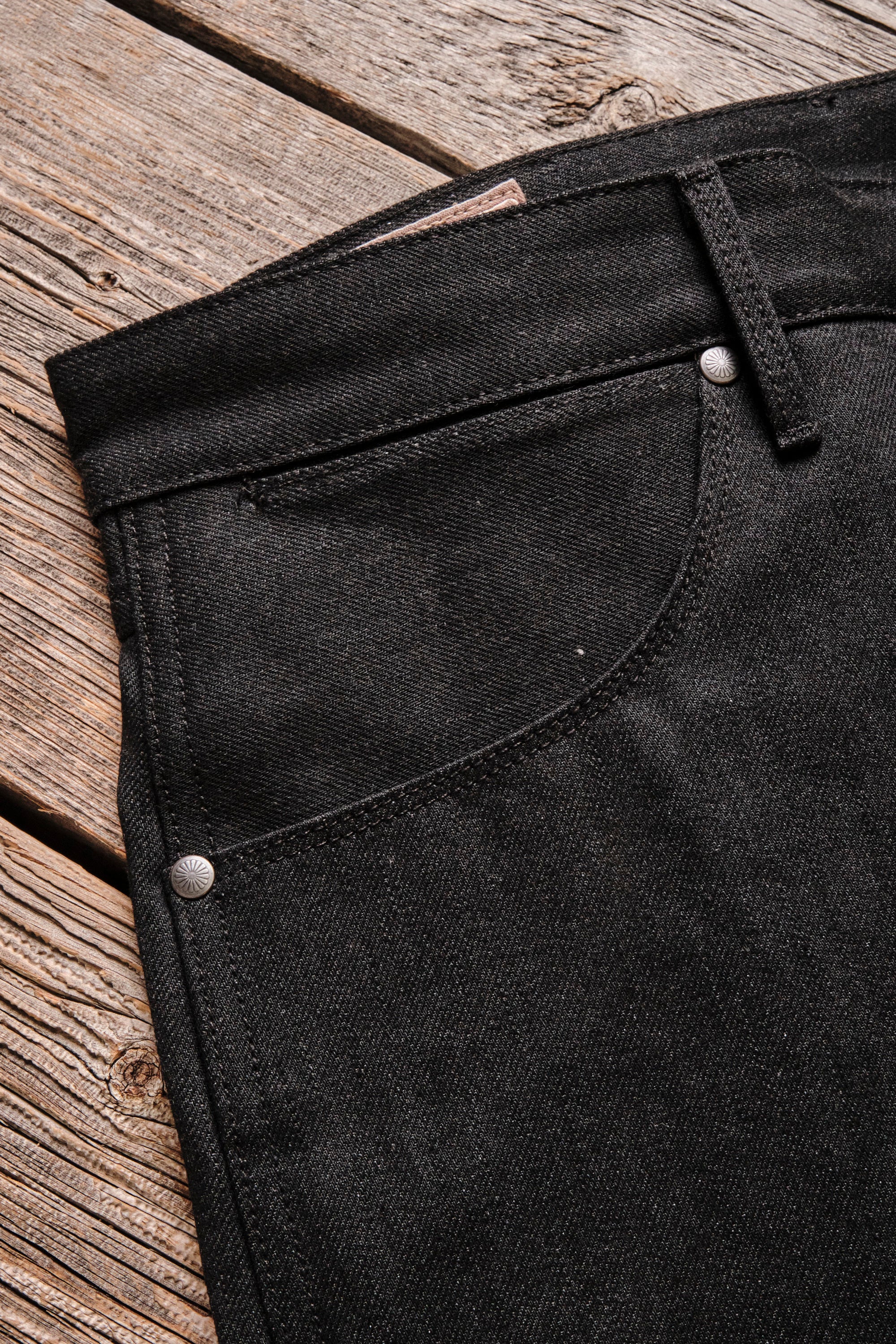 Wilkes Western <span>raw 14.25 Ounce Black Grey </span> - Image 14