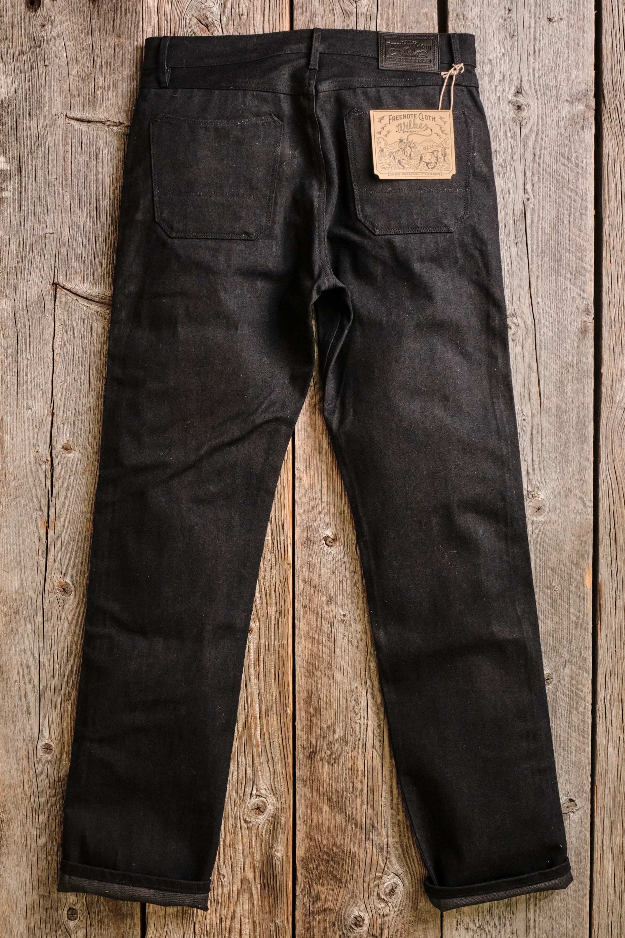 Wilkes Western <span>raw 14.25 Ounce Black Grey </span> - Image 6