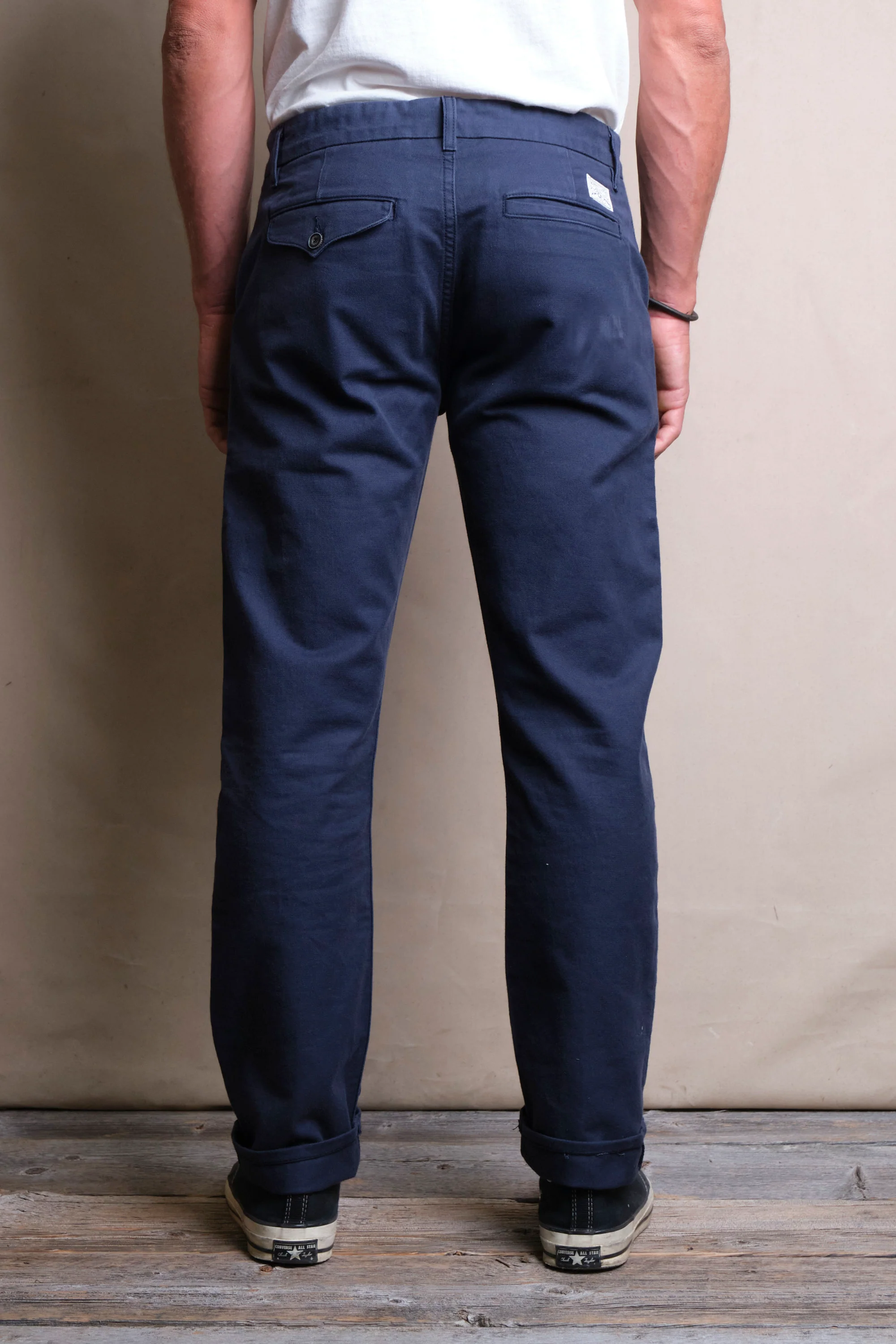 Workers Chino Slim Fit <span> Navy</span> - Image 4