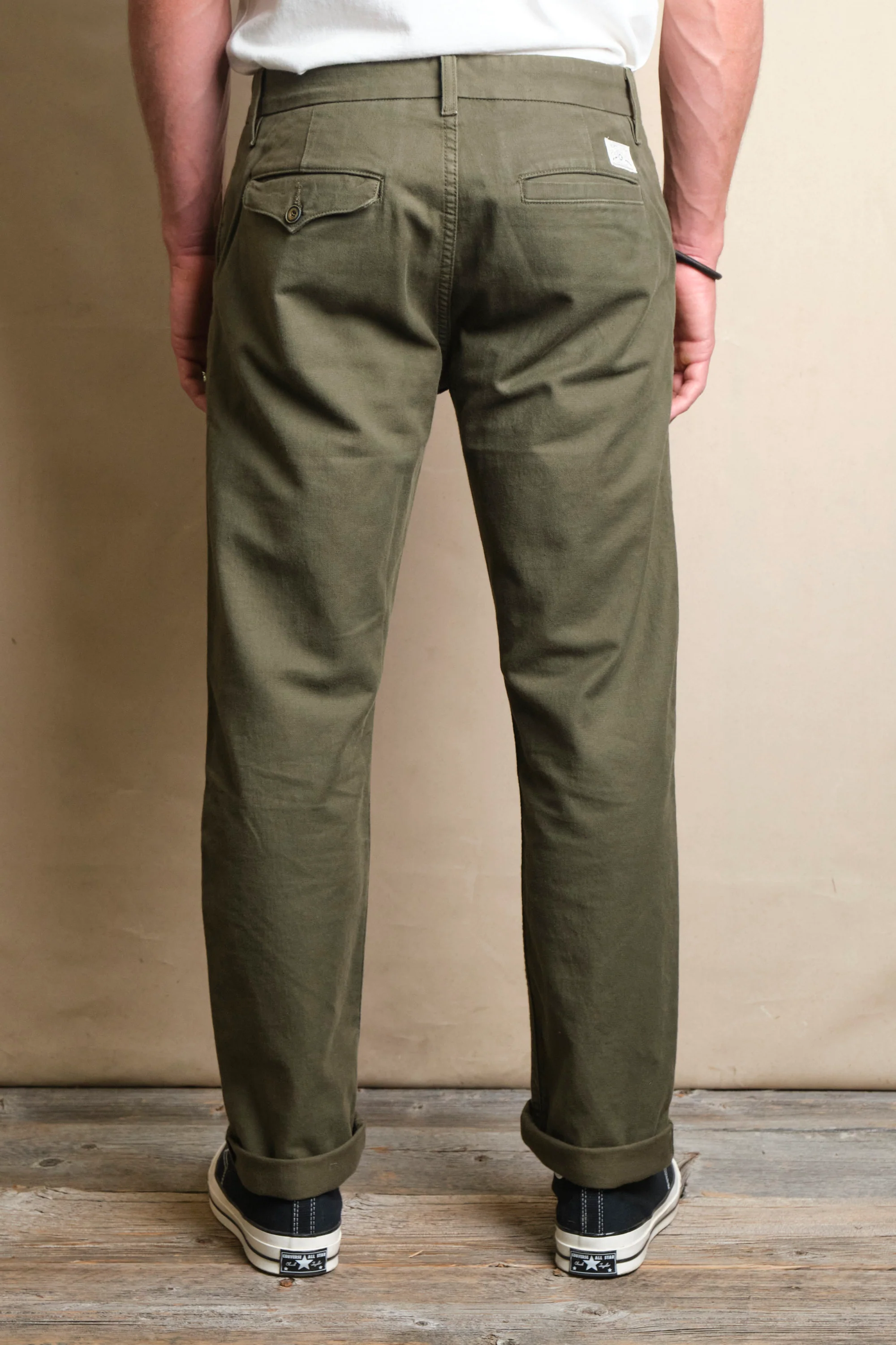 Workers Chino Slim Fit <span> Olive</span> - Image 4